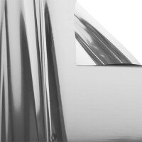 Plastic film sheet metallic