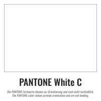 Plastic film sheet 50x75cm - white