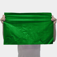 Plastic film sheet 50x75cm - green