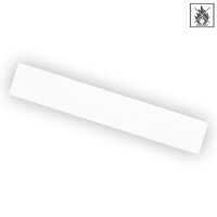 Plastic film scarf fire retardant 150 x 25cm - white