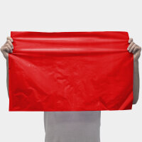 Plastic film sheet fire retardant 50x75cm - red