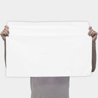 Plastic film sheet 75x90cm - white