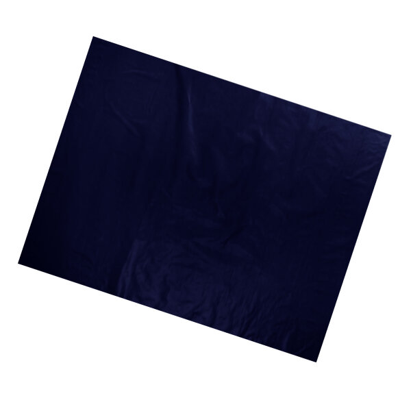 Plastic film sheet fire retardant 50x75 Dark Blue