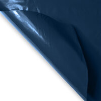 Plastic film sheet fire retardant 50x75 Dark Blue