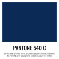 Plastic film sheet fire retardant 50x75 Dark Blue