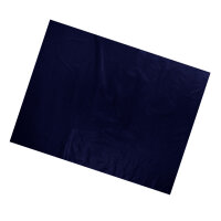 Plastic film sheet fire retardant 50x75 Dark Blue