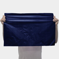 Plastic film sheet fire retardant 50x75 Dark Blue
