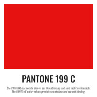 Plastic film scarf 150x50cm - red