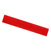 Plastic film scarf 150x50cm - red