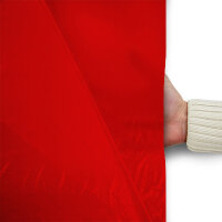 Plastic film scarf 150x50cm - red