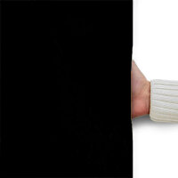 Plastic film sheet fire retardant 75x90cm - black