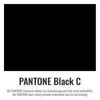 Plastic film sheet fire retardant 75x90cm - black