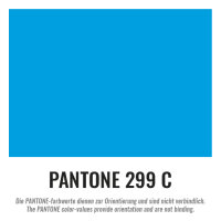 Plastic film sheet fire retardant 75x90cm -  light blue