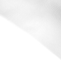 Polyester fabric 1,5m flame retardant 100m White