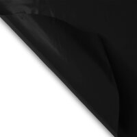 Plastic film roll premium 2x50m - black