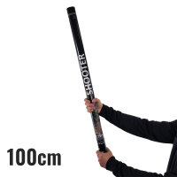 Confetti shooter metallic - red XL - 100cm