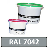 Foil color traffic grey A RAL 7042 10 litre