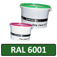 Foil color emerald green RAL 6001 5 litre
