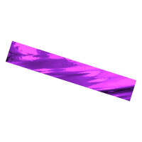 Plastic film scarves metallic flame retardant 150x50cm - violet