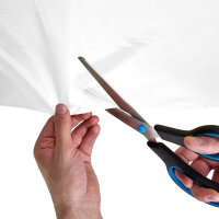 Polyester fabric 1,5m 100m White