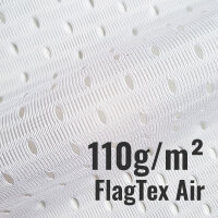 Polyester large format flame retardant