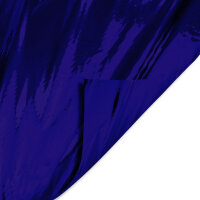 Metallic plastic film roll standard 1,5x10m - Royal blue