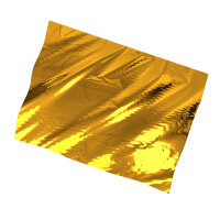 Plastic film sheet metallic fire retardant 30x40-Gold