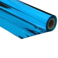 Metallic foil standard 1.5x100m - light blue