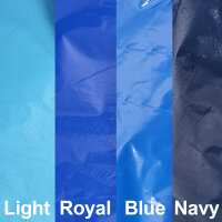 Plastic film roll standard fire retardant 1,5x100m - blue