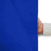 Plastic film roll standard fire retardant 1,5x100m - blue